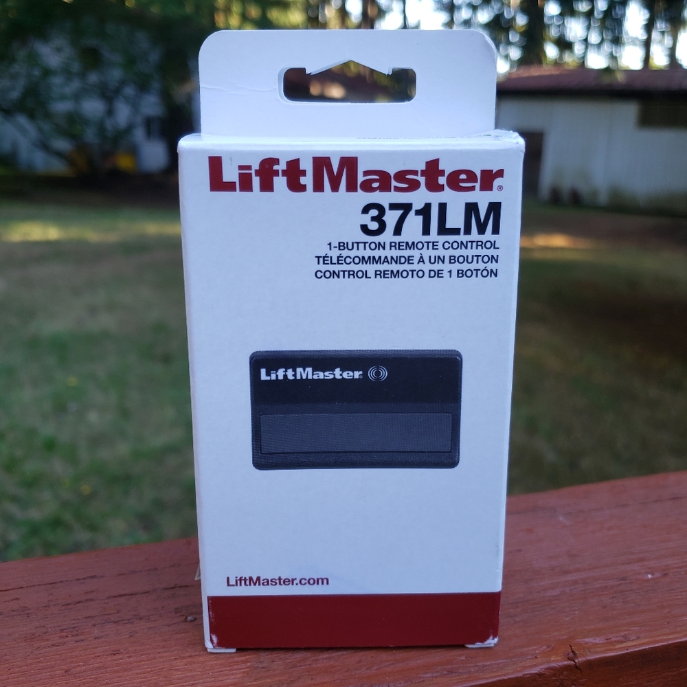 (2) NIB LiftMaster 371LM 1-Button Remote Control - Garage Door Opener